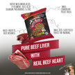 Benny Bully's Dog & Cat Treats - Mini Bits Mini Bag, Beef Liver & Beef Heart (18g)