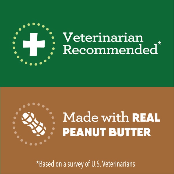 GREENIES™ PILL POCKETS™ Adult Tablet Size Peanut Flavour