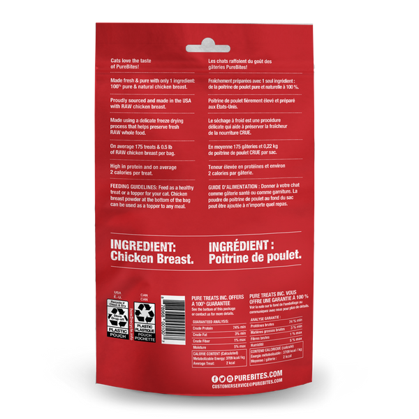 PureBites Chicken Freeze Dried Cat Treats