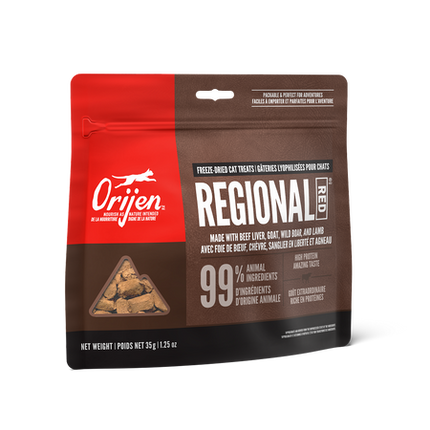 Orijen Freeze Dried Cat Treats - Regional Red Recipe (35g | 1.25oz)