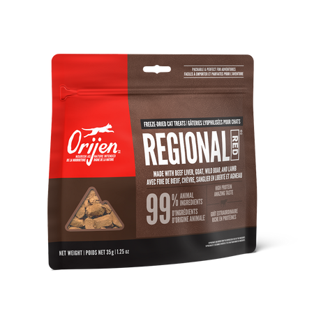 Orijen Freeze Dried Cat Treats - Regional Red Recipe (35g/1.25oz)
