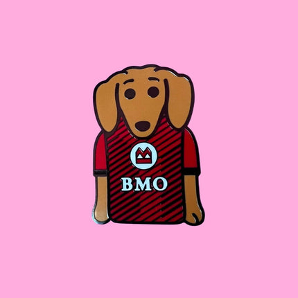 Toronto FC Dachshund Pin - Black