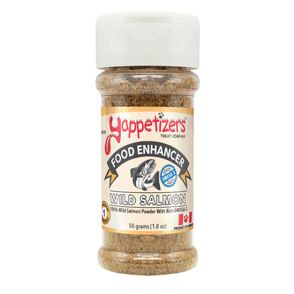 Yappetizers Salmon Food Enhancer (Topper) – Shaker bottle – 50g