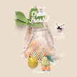 PoPupJoys - Fruity Fun Dog Chew Toy - Pear
