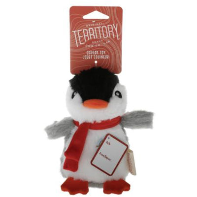Territory - Squeaker Penguin Plush Dog Toy
