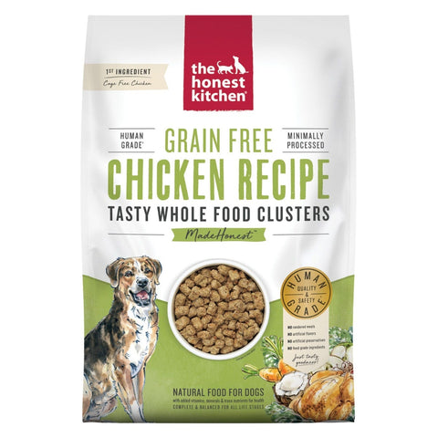 The Honest Kitchen Whole Food Clusters - Grain Free Chicken Recipe 20lb