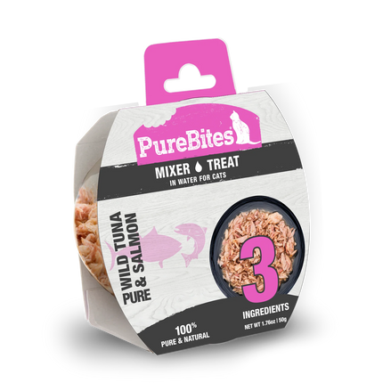 PureBites Mixers for Cats Tuna and Salmon
