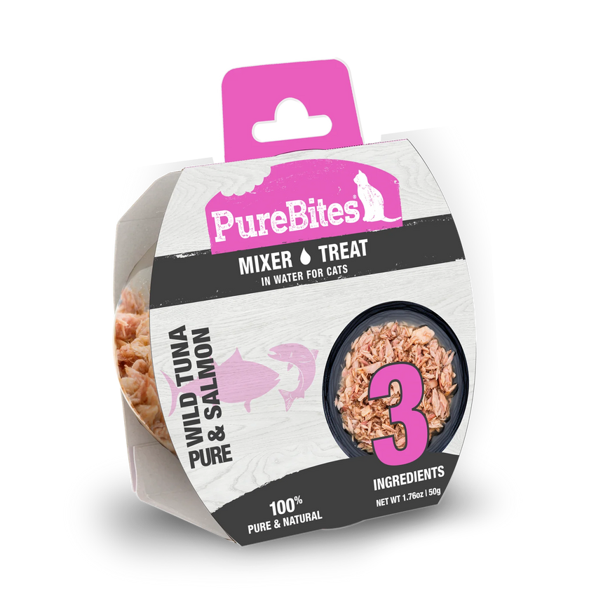 PureBites Mixers for Cats Tuna and Salmon