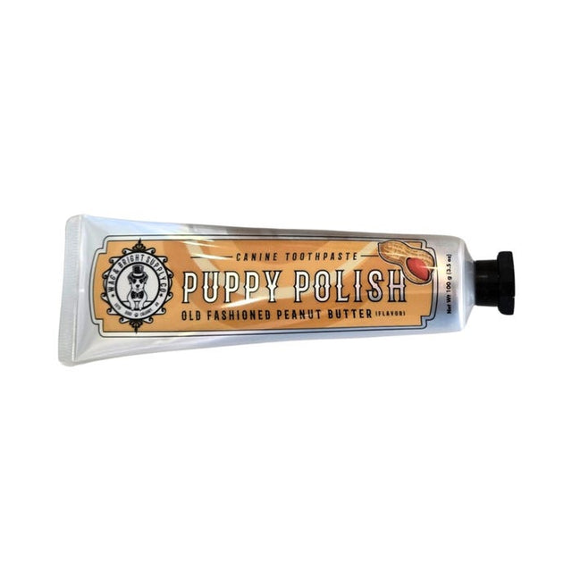 Wag & Bright Puppy Polish Toothpaste - Peanut Butter Flavor (100g)