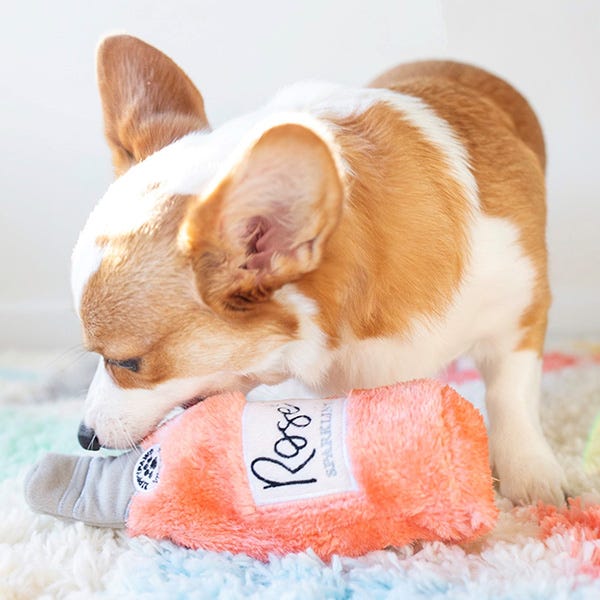 ZippyPaws Happy Hour Crusherz - Rose