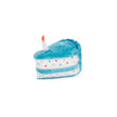 ZippyPaws Birthday Cake Dog Toy - Blue