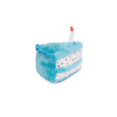 ZippyPaws Birthday Cake Dog Toy - Blue