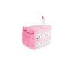 ZippyPaws Birthday Cake Dog Toy - Pink